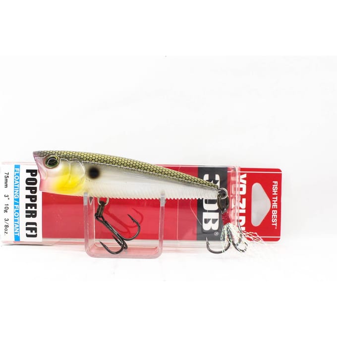 Leurre flottant Yo Zuri Duel 3DB Popper 75 mm R1101-GZSH (1243)