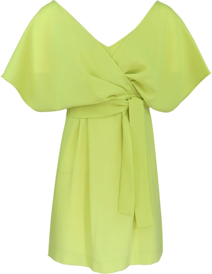 Verysimple - groene mini jurk - maat 34 (IT40)