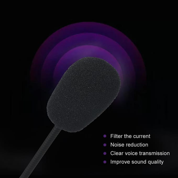 Support Flexible Mini Studio Microphone vocal prise 3.5mm micro col de cygne Microphone filaire pour ordinateur noir