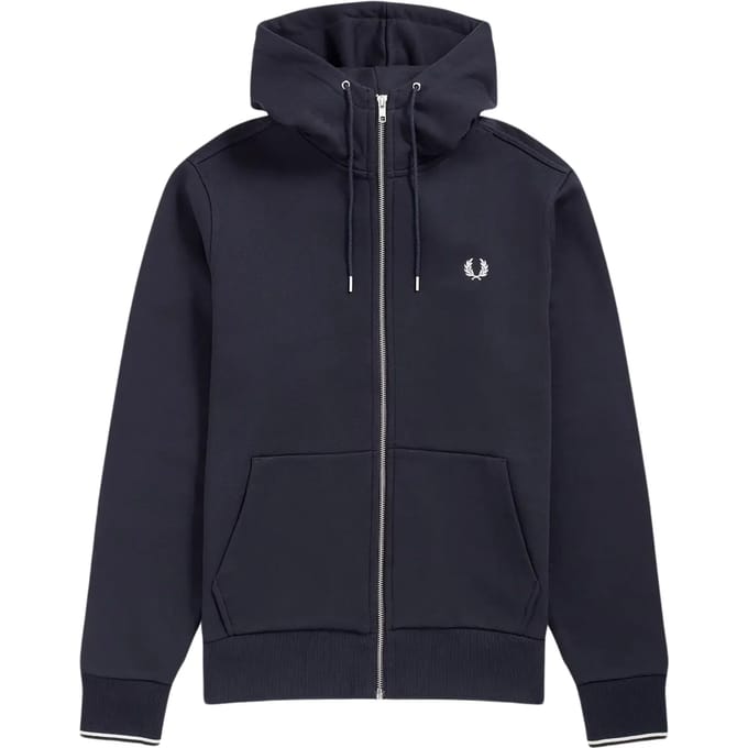 Trainingsjack Fred Perry Hooded Zip through Sweatshirt