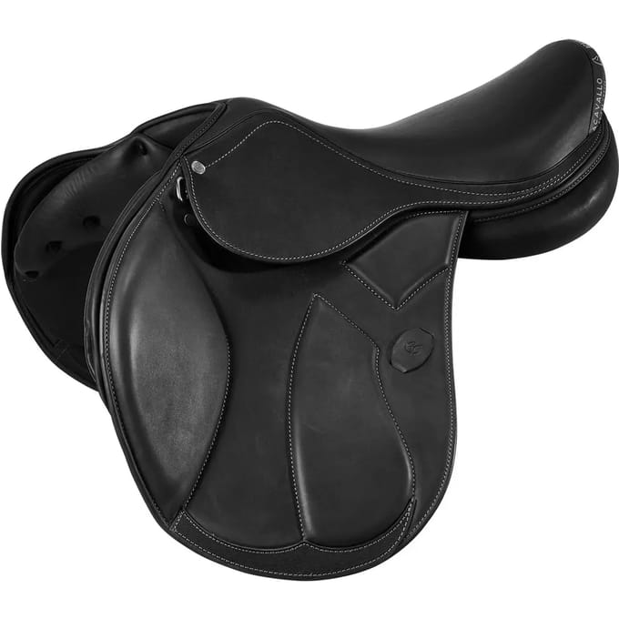 Springzadel voor paard met latex panelen Acavallo Modigliani