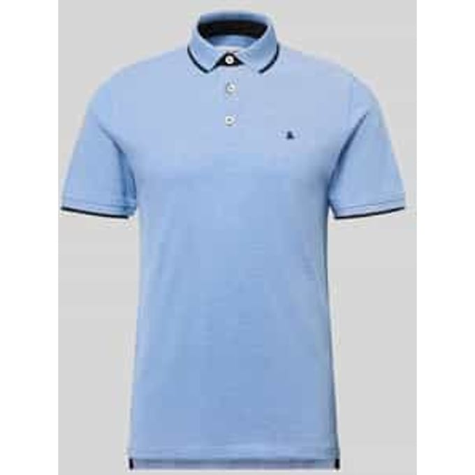 Slim fit Poloshirt met viscose Model 'Paulos'