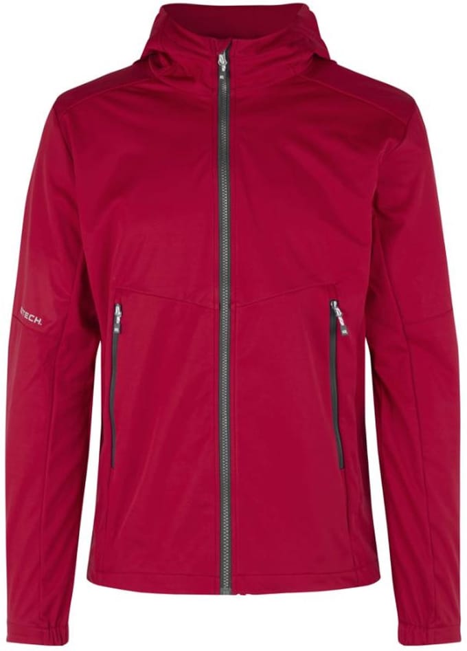 ID-Line 0836 Soft shell jacket light RoodXS