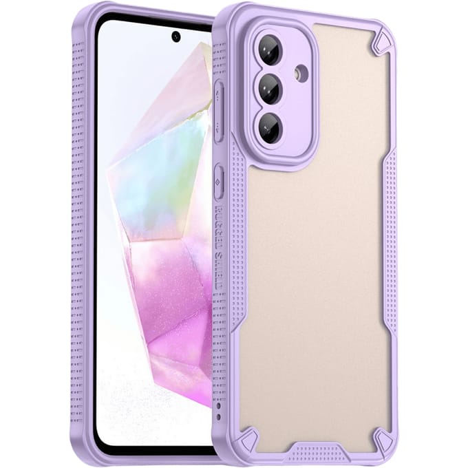 Mocaa Samsung Galaxy A36 Lichtgewicht Rugged Beschermhoesje Paars