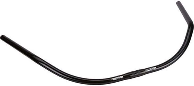 Comfortabel Stalen Fietsstuur voor Beachcruiser 700 mm Breed Zwart