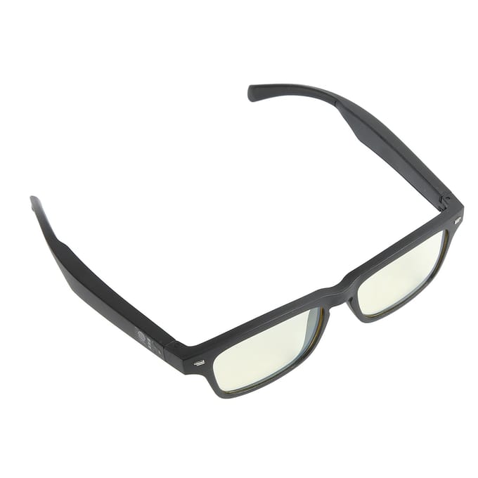 Lunettes Bluetooth Stéréo Réduction de Bruit Étanche Contrôle Tactile Conduction Osseuse Musique Intelligente