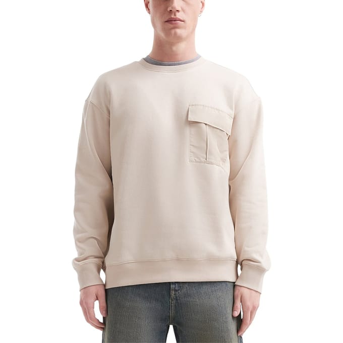 s.Oliver -qs Sweatshirts Beige size L | Sweaters Outlet | Men | Brown
