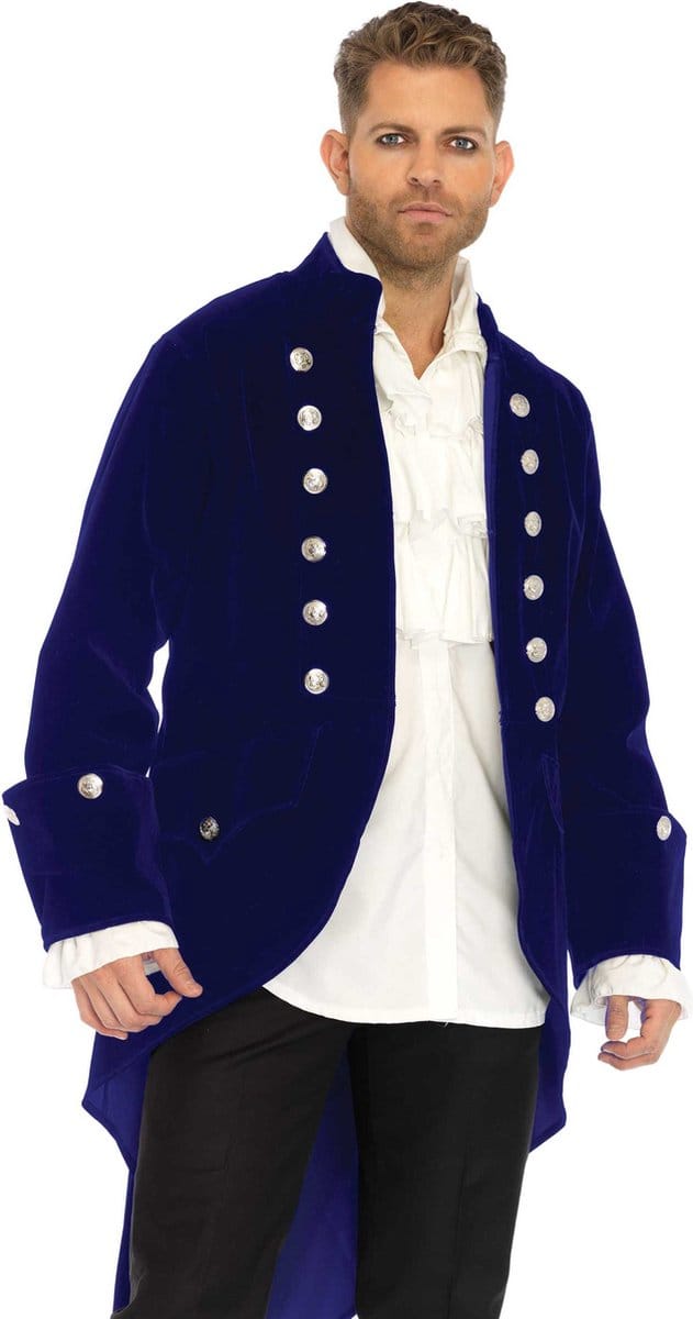 Long velvet coat