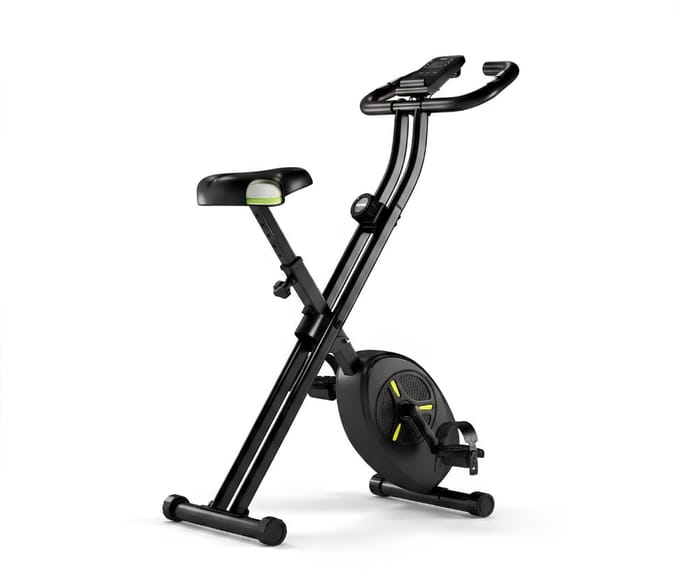 AHD® Hometrainer - Hometrainer Fiets - Crosstrainer - Zwart - 86cm x 45cm x 108cm