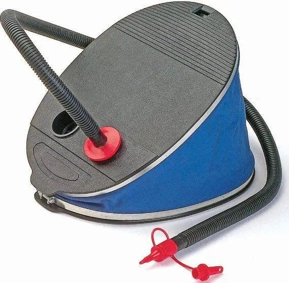 Intex Waterplezier Relaxset Luchtbed Rode Roos en Voetpomp
