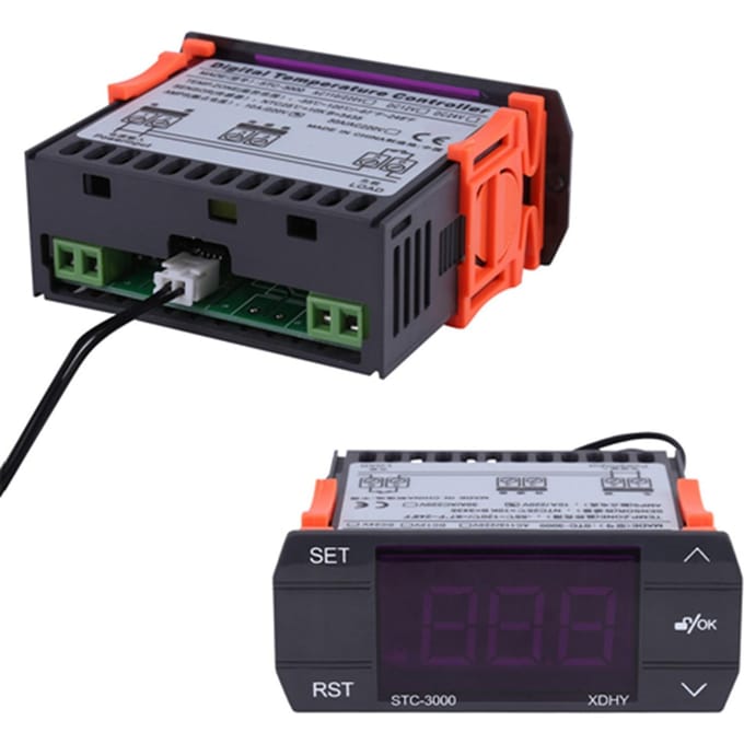 Thermostat numérique tactile STC3000 220 V avec capteur(30A)