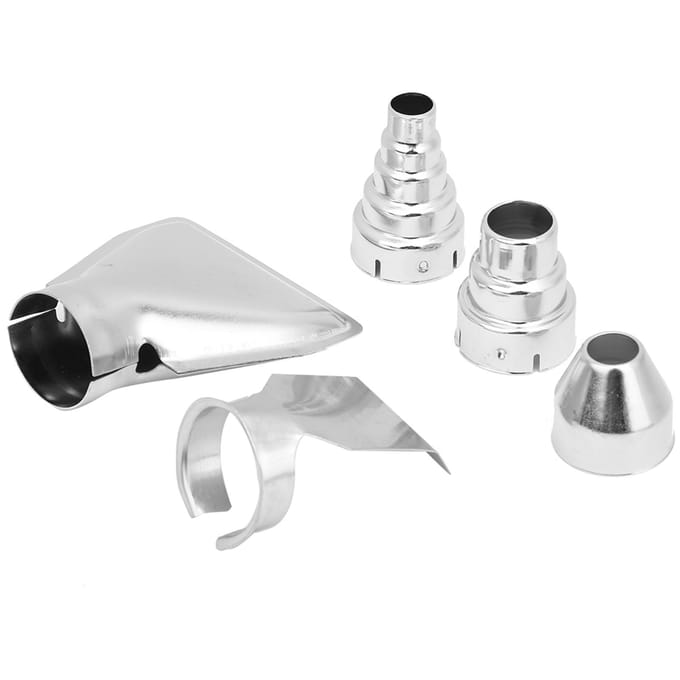 5 stuks set RVS Heteluchtpistool Mondstukken Heat Blower Accessoires