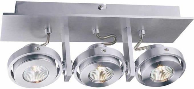 Artdelight - Spot Meist 3 lichts aluminium