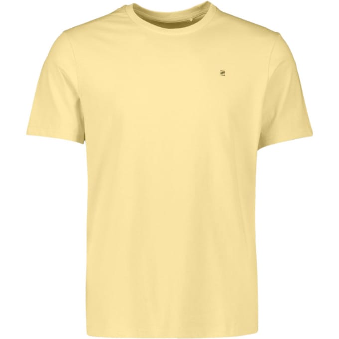 No Excess T-Shirt Crewneck Solid Basic Yellow  M