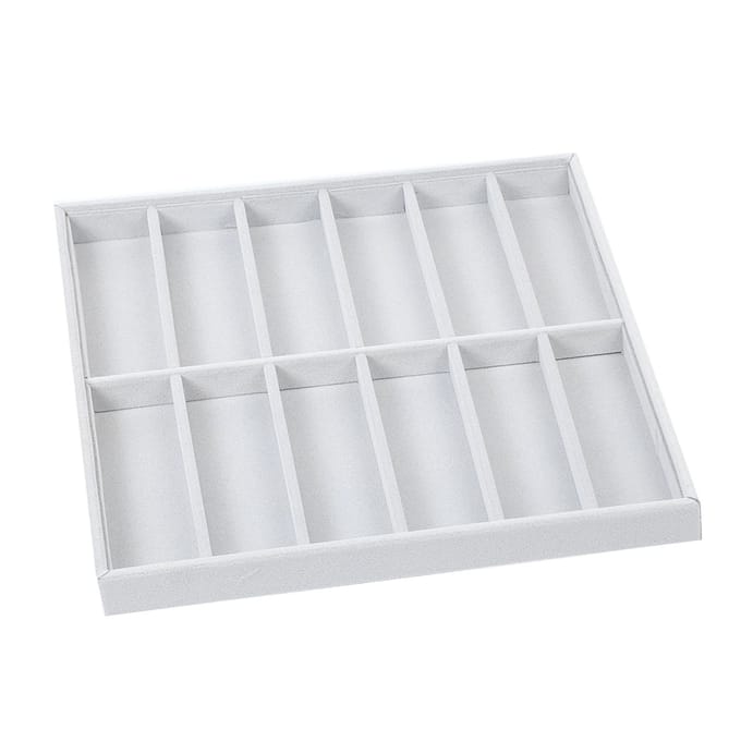 12 Vakken Zonnebrillen Opbergdoos Brillen Etui Organizer Sieraden Display Container gray