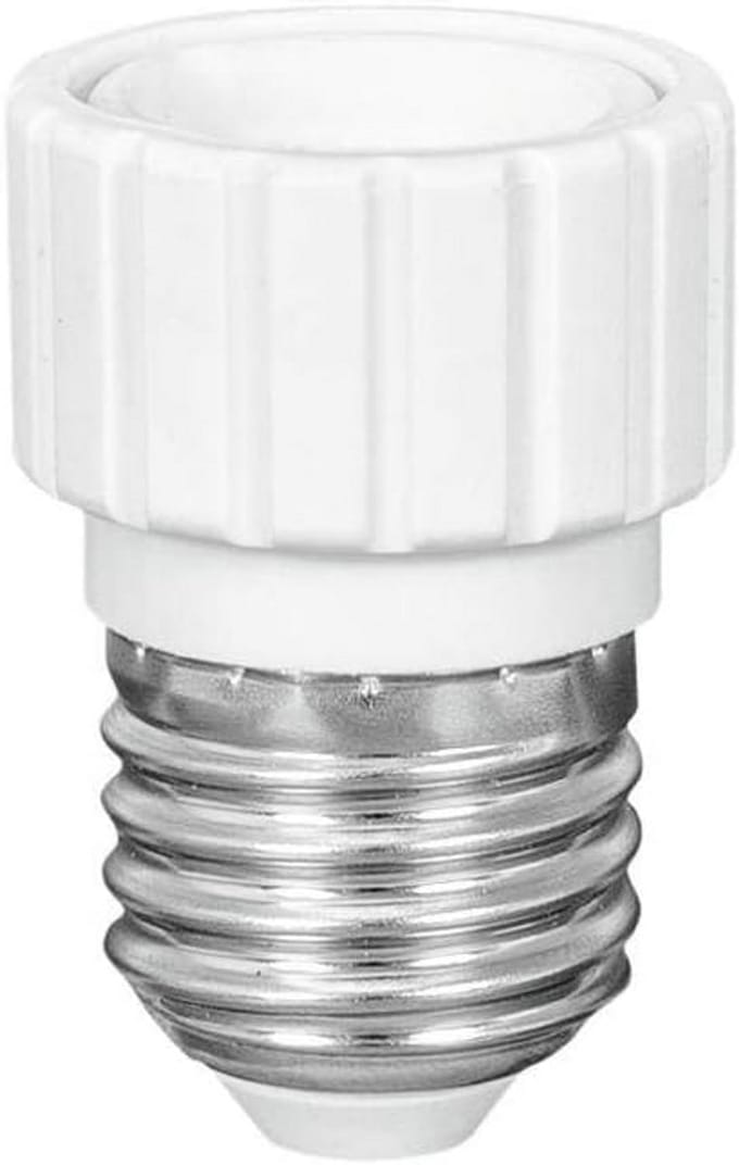 Adapter E-27 naar GU-10 - Lampvoet Converter - Lampen Aansluiten - Kunststof Behuizing - 33 x 10 x 21 cm