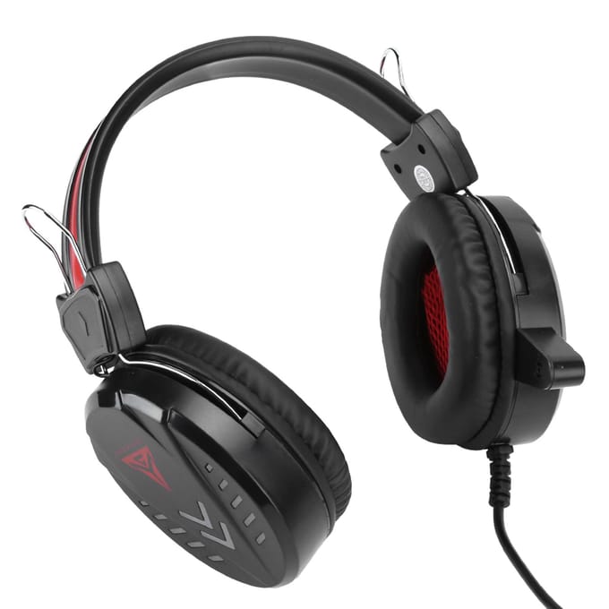 A1 Gaming Headset 3,5MM USB Bekabeld Over-Ear Koptelefoon met LED-verlichting en Microfoon