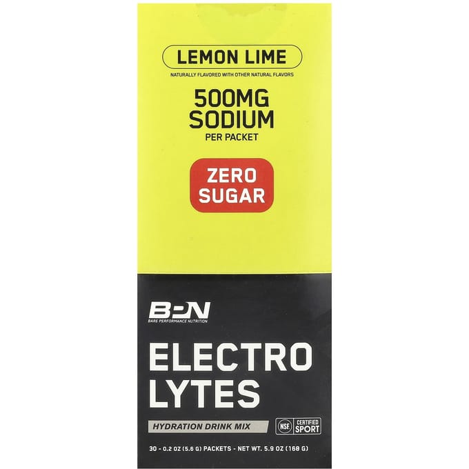 BPN, Électrolytes, Mélange pour boisson de réhydratation, Citron vert, 30 sachets, 0,2 oz (5,6 g) Chaque