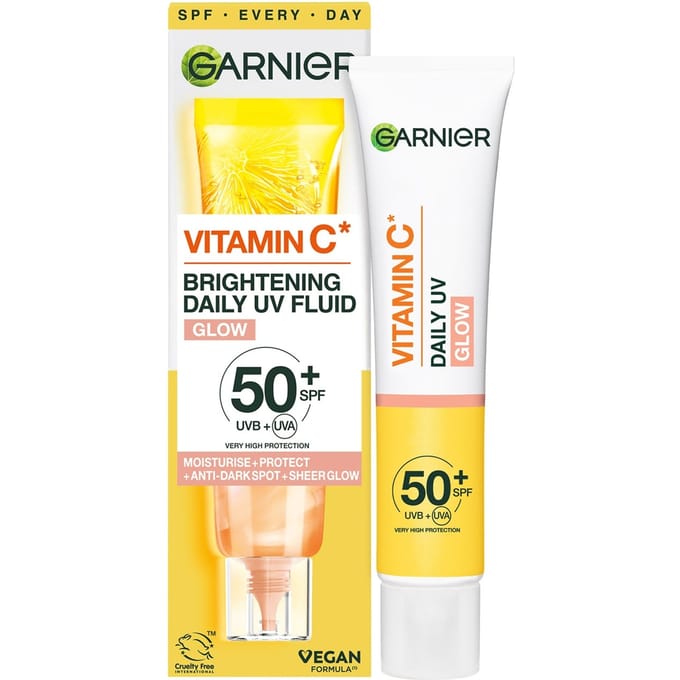 Garnier Vitamin C Daily UV Brightening Fluid Glow SPF 50+ 40ml