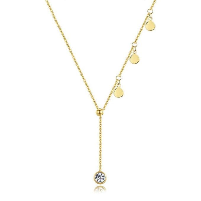 Jomide Ketting Coin Tassel - Goudkleurig