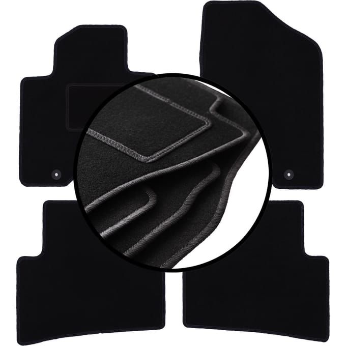 Complete set veloursmatten voor: Kia Sportage IV SUV (2015-)