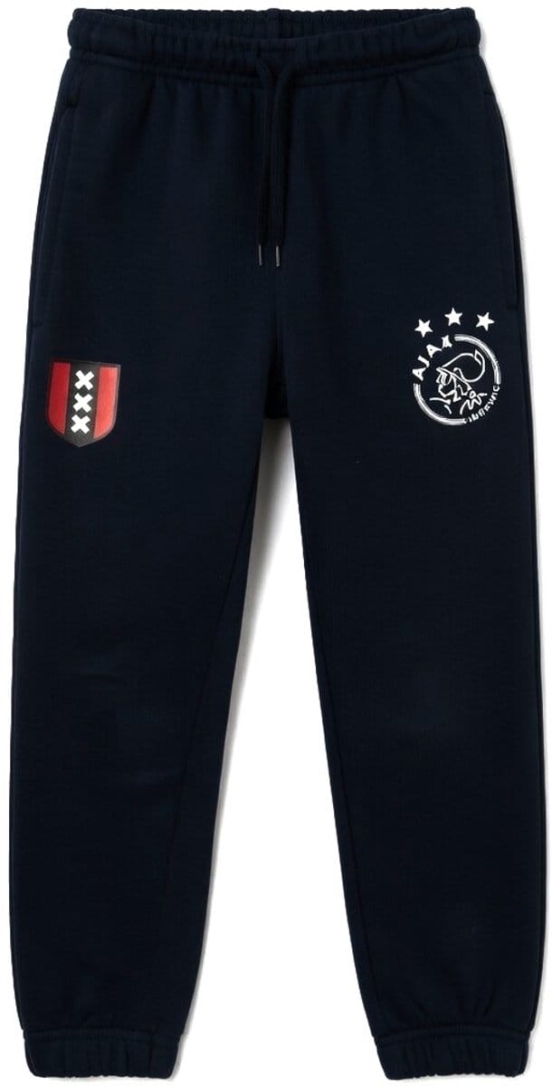 AFC Ajax - Broek - Maat 128/134 - Donkerblauw - Joggingbroek - Kinderen