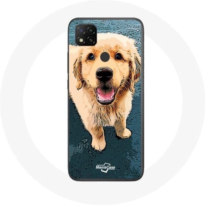 Coque Xiaomi Redmi 9C golden retriever Chiot