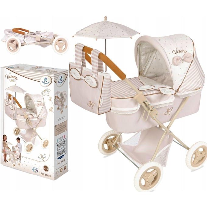 Poussette Verona avec auvent, DeCuevas Toys 85078
