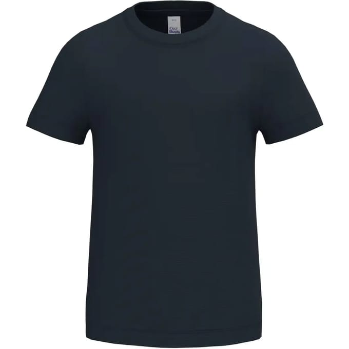 Kinder-T-shirt iDeal Basic Brand Mercury