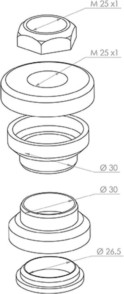 Kit roulement de direction Teknix pour Mobylette MBK 50 51 Neuf