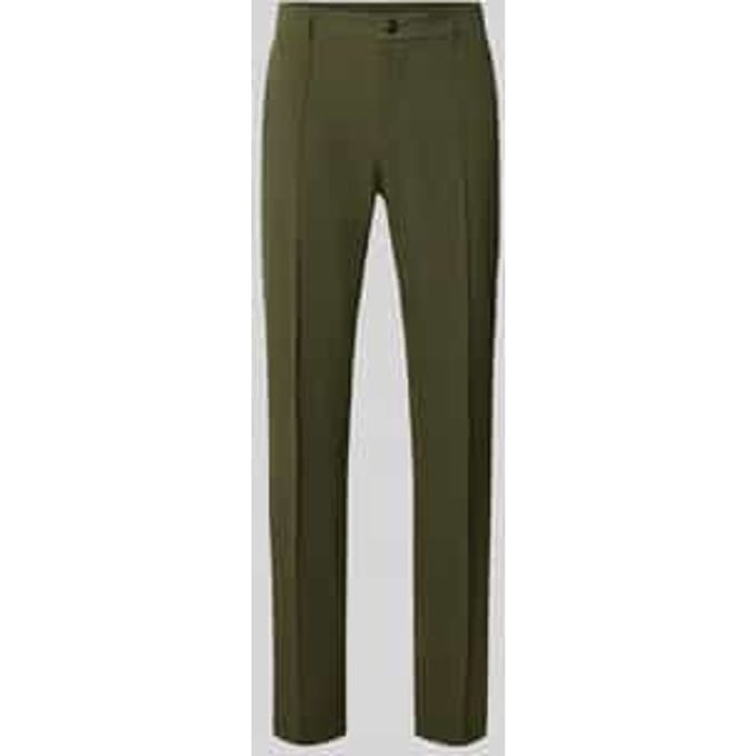 Slim fit pantalon van performance-stretch-stof model 'P-Genius-CW-WG-263F'