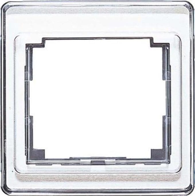 Afdekraam 2-voudig - Frame Dubbel - Wandafwerking - Brons Glas - Standaard Maat - Goud