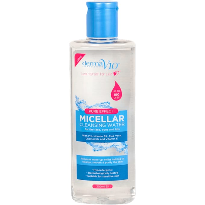 Derma V10 Micellar Cleansing Water - 200 ml
