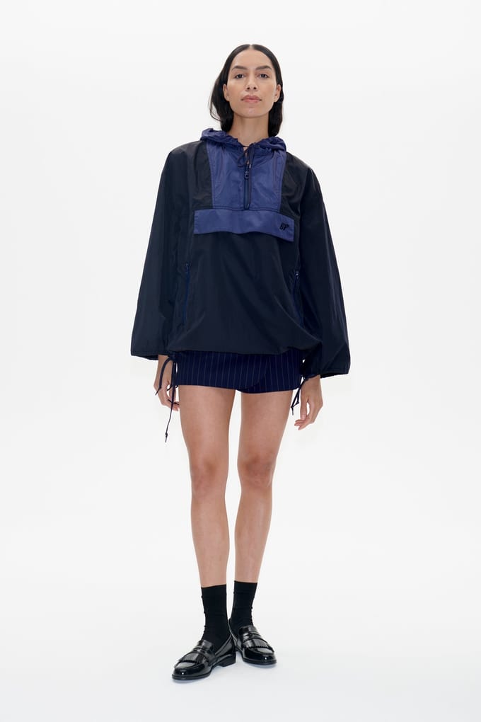 Baum und Pferdgarten Bibbi Jacket Black Blue Nylon Größe: 40 | Ponchos Outlet | Damen | Schwarz