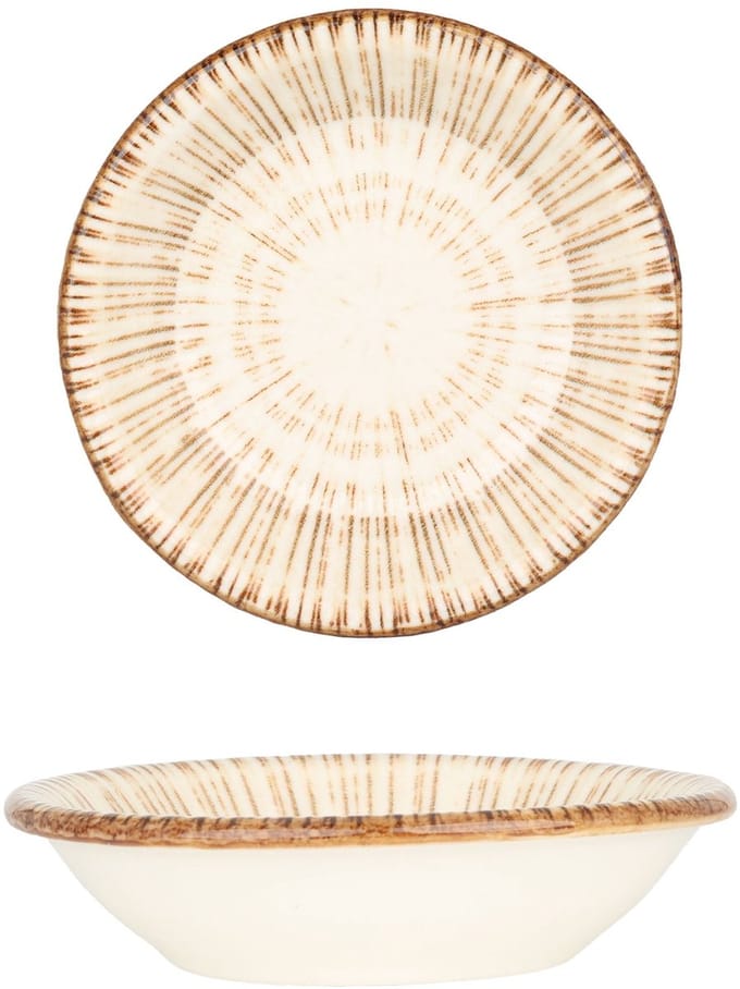By Bone Serveerschaal - Legna - Porselein - 11 cm (100cc) - set van 4