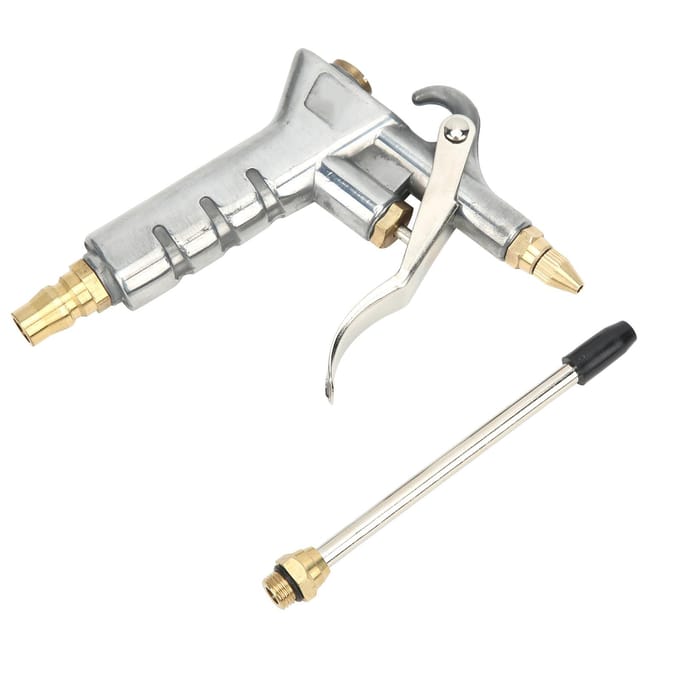 Stofblaaspistool Aluminiumlegering Heavy Duty Energiebesparend Handheld Blazergereedschap 20004 white