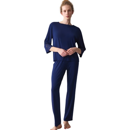 Pyjama's / nachthemden Triumph Pyjama broek tuniek driekwart mouwen AMOURETTE