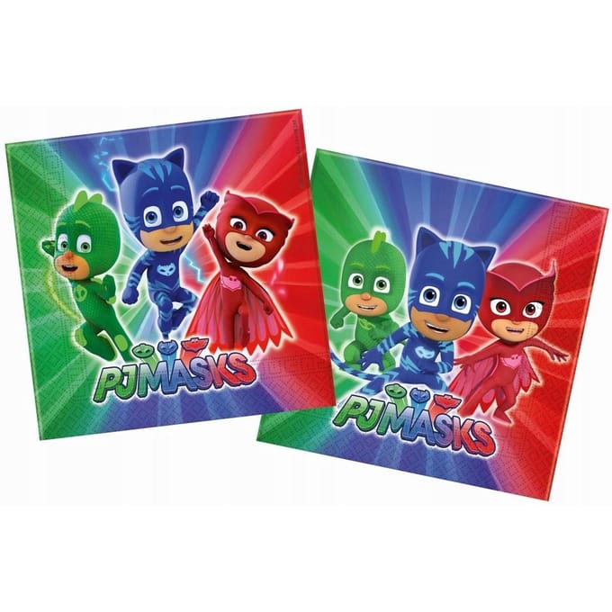 Vegaoo - 20 PJMasks servetten