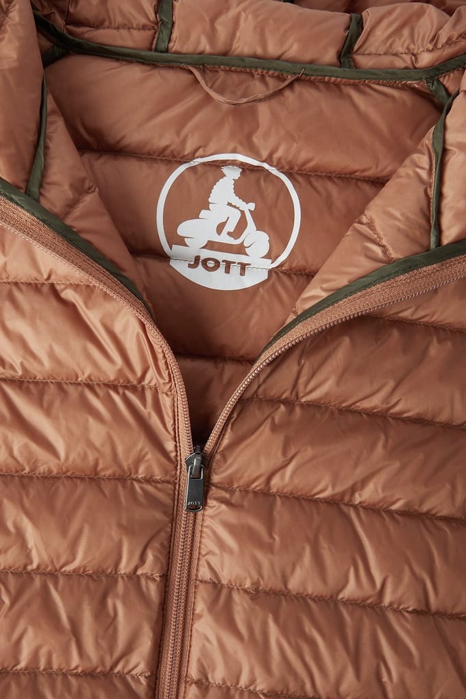 JOTT Nico Down Jacket Camel Taglia: M | Giacche leggere Outlet | Uomo | Marrone