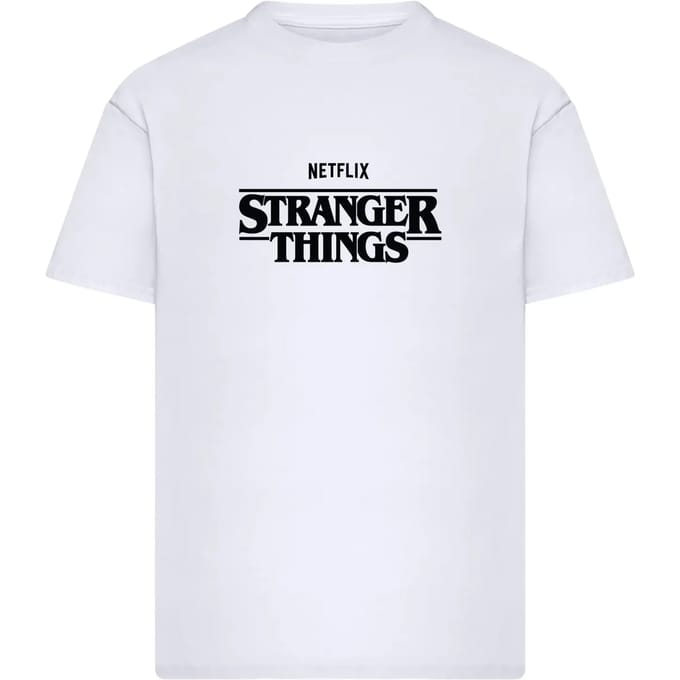 T-shirt Merchcode Stranger Things Rewatch Loose