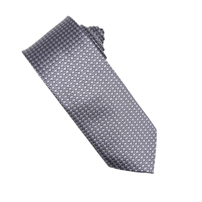 Premier Puppytooth Stropdas (Zilver)
