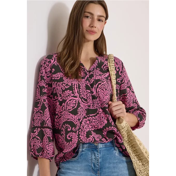 Tuniek met 3/4-mouwen en print
