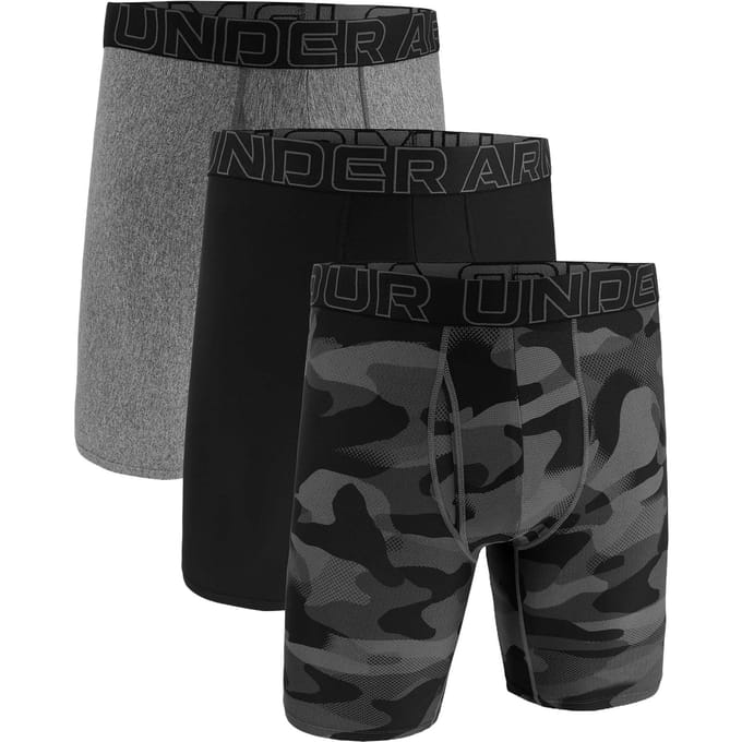 Under Armour Boxershorts UA PERFORMANCE TECH - PRINT 9 IN 3PK Set van 3