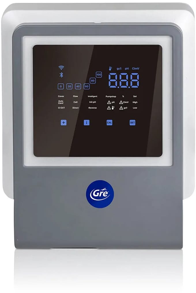 Gre Swc All In One 21g/h Up To 100m3 Zoutwaterchlorinator Transparant