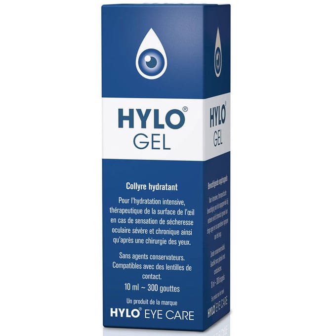 Hylo Gel Bevochtigende Oogdruppels Bij Ernstige Droge Ogen 10ml