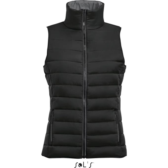 SOL'S Women´s Lightweight Bodywarmer Wave L01437 - Black - L