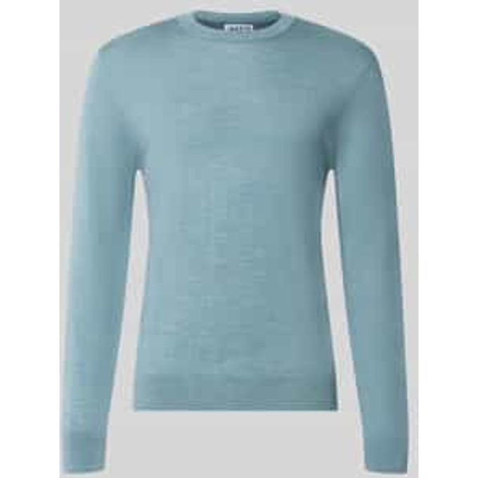 Regular fit pullover van pure wol
