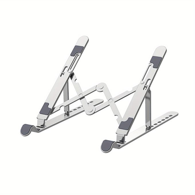 Support pliable pour ordinateur portable de 11 à 17 pouces, support de refroidissement pour ordinateur portable 10-13IN white