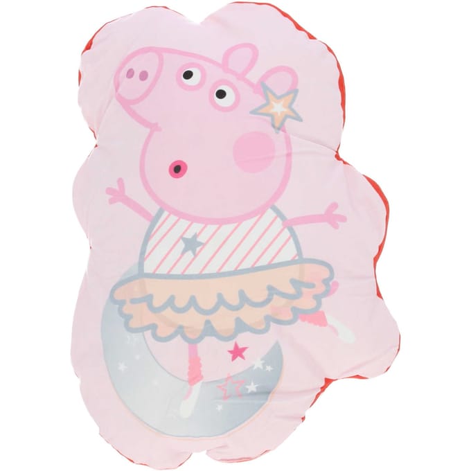 Peppa Pig gevormd kussen