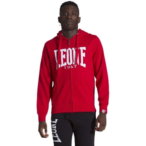 Capuchon sweaters Leone 1947 Man Fleece Hoody Zipped